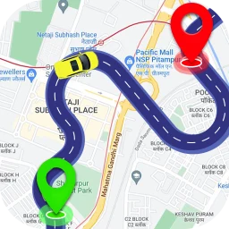 Ikon GPS Maps Navigation Traffic