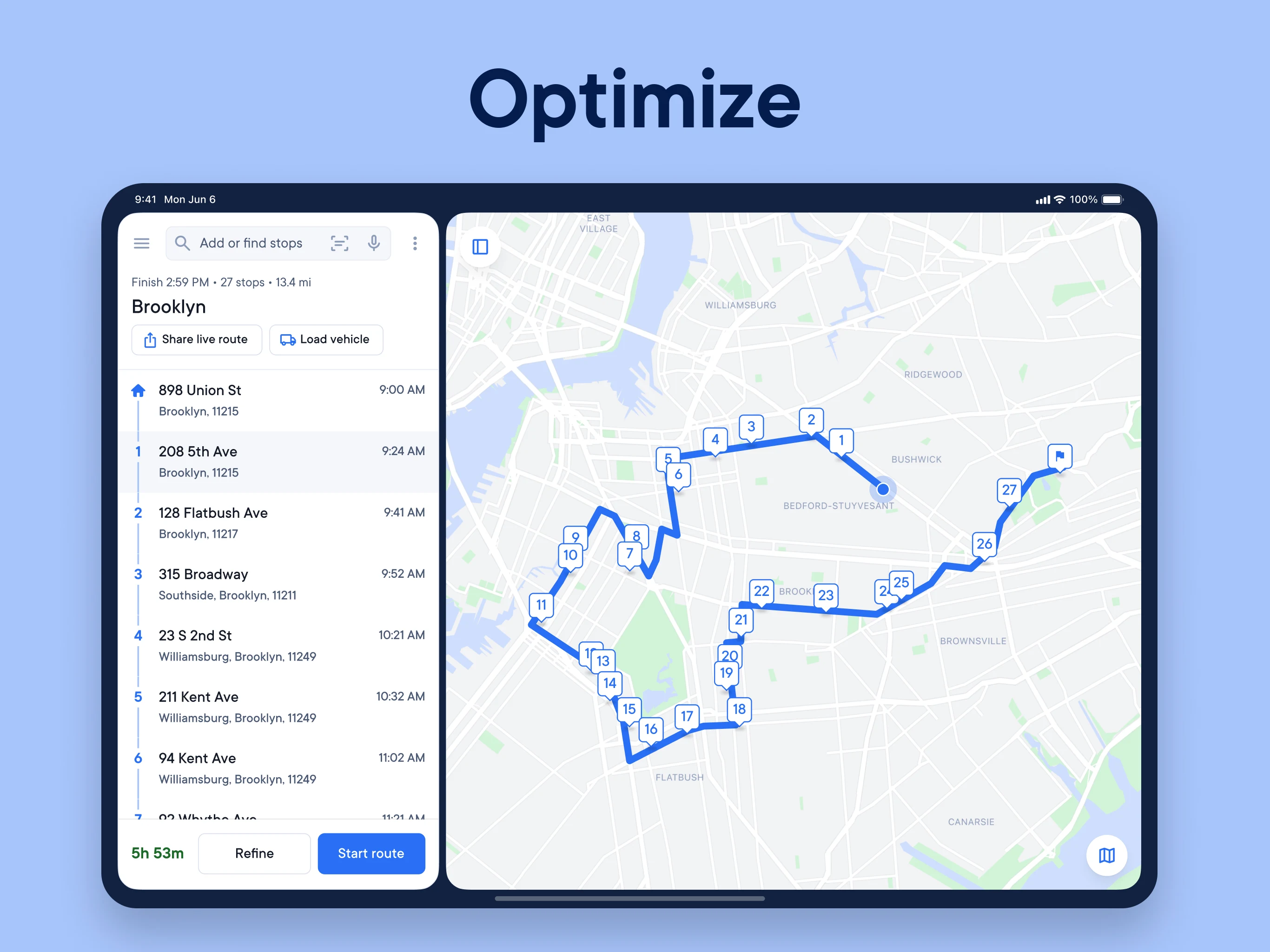 Spoke (Circuit) Route Planner screenshot